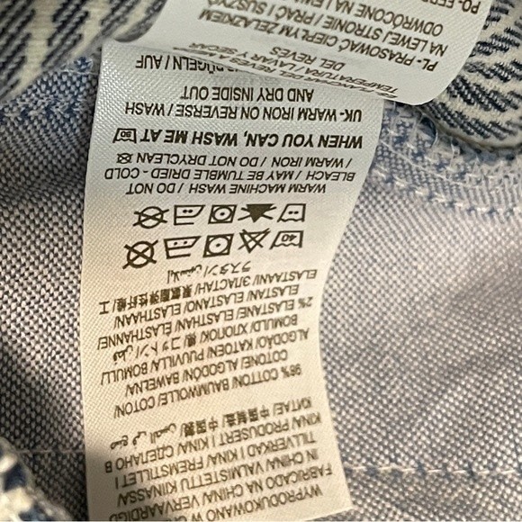 Mini boden kids boys Pull-on Drawstring Shorts Blue Ticking Croc Embroidery - Picture 5 of 6